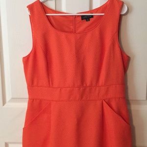 Ellie Tahari size 14 orange dress
